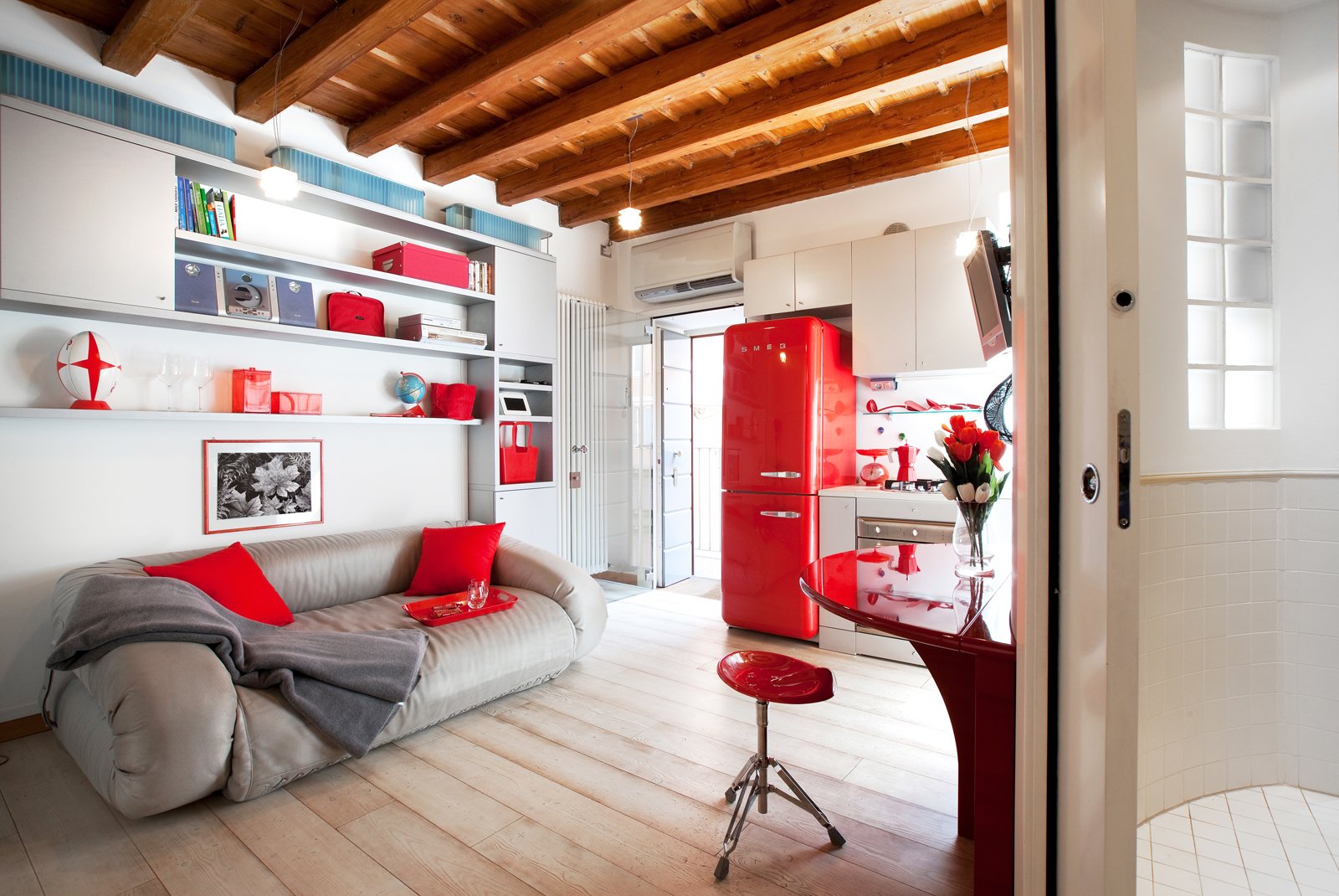 Monolocale di 25 mq, con soluzioni salvaspazio cose di casa