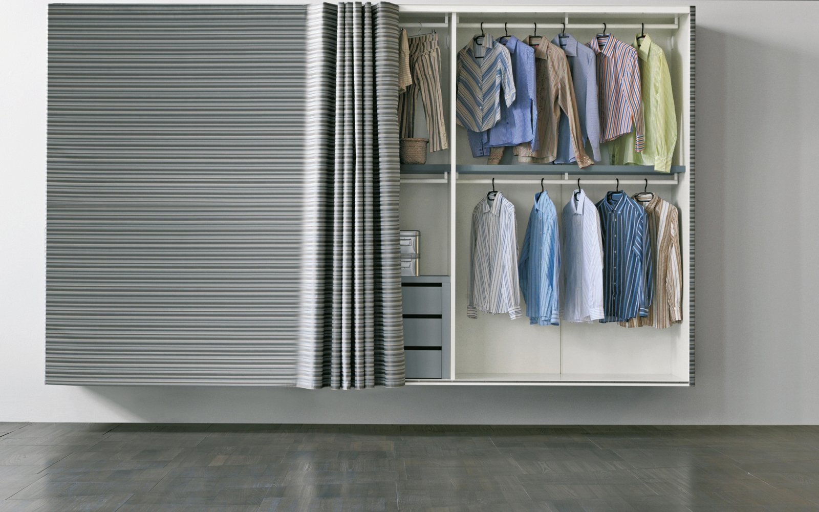 Armadi. lo stile organizza lo spazio cose di casa