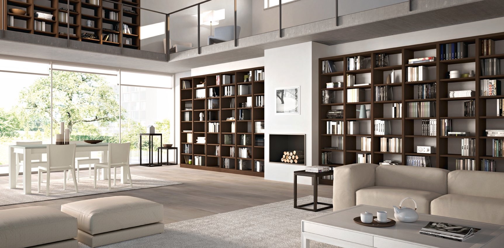 Soggiorno ikea idee: soggiorni ikea praticita ed estetica in uno ... Librerie ikea