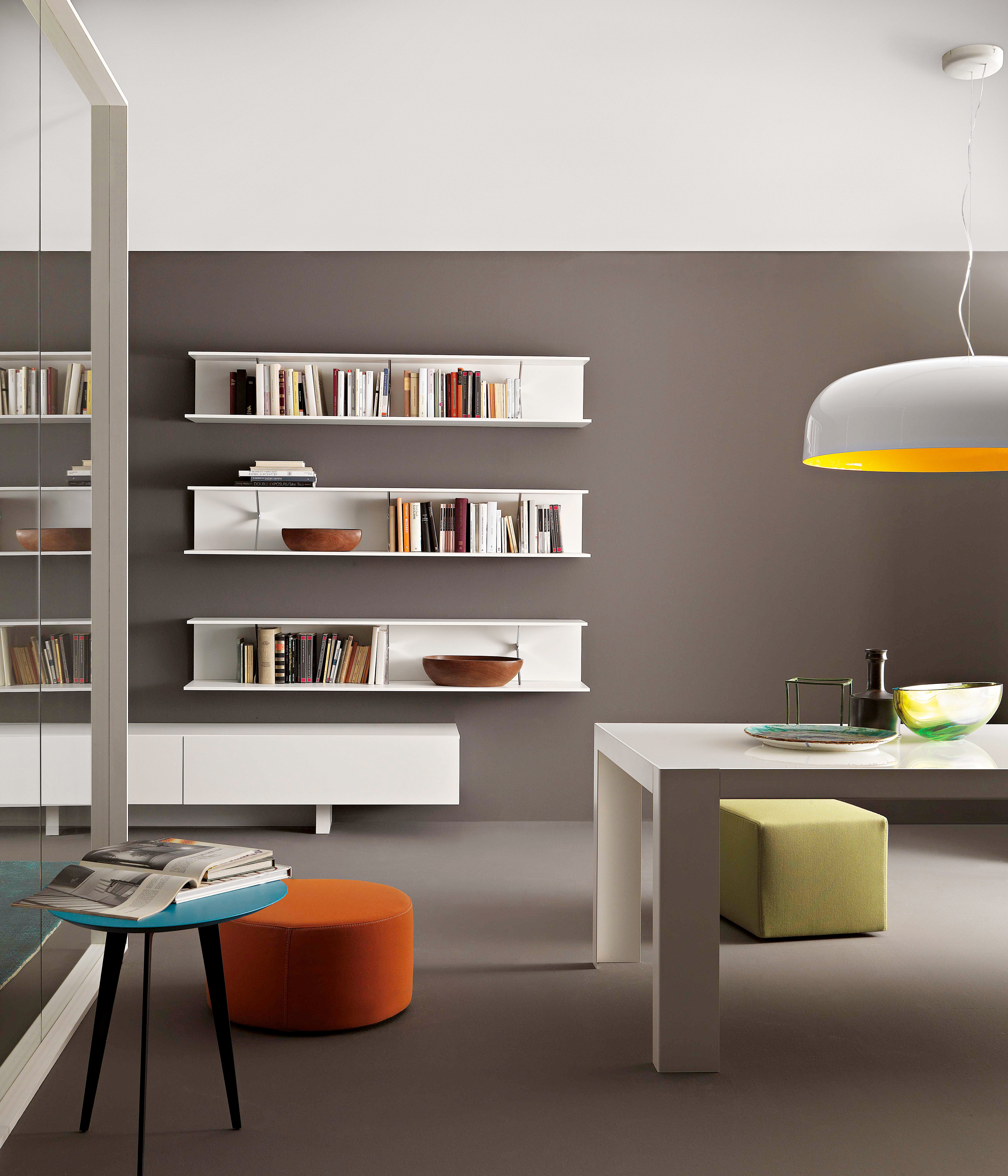Librerie e non solo: un posto per tutto cose di casa Pensili pianca