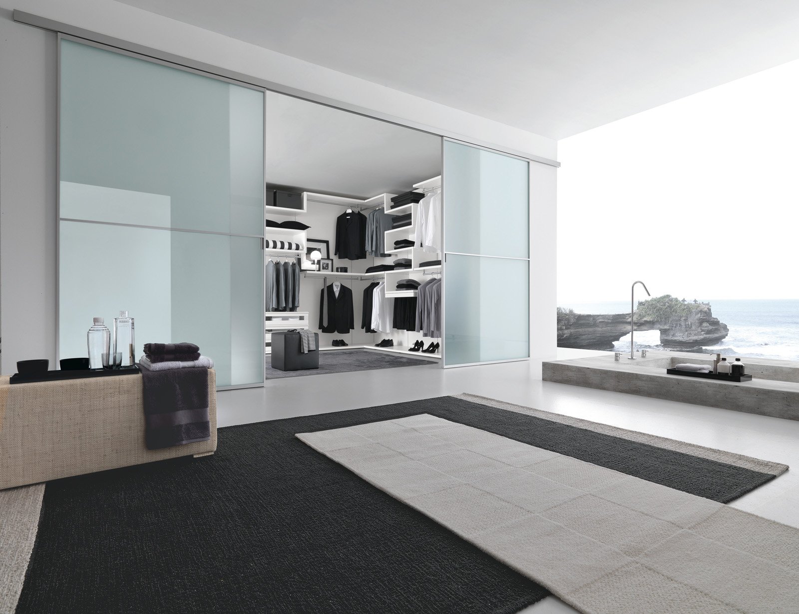 Armadio camera letto con tv : armadio camera da letto con spazio ...