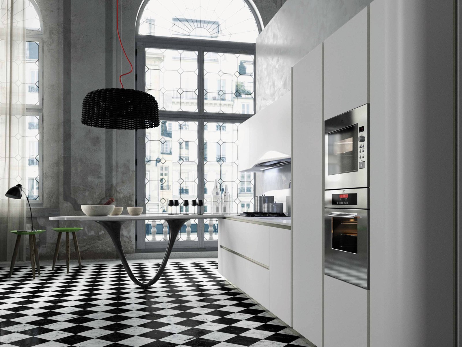La cucina è... in soggiorno cose di casa