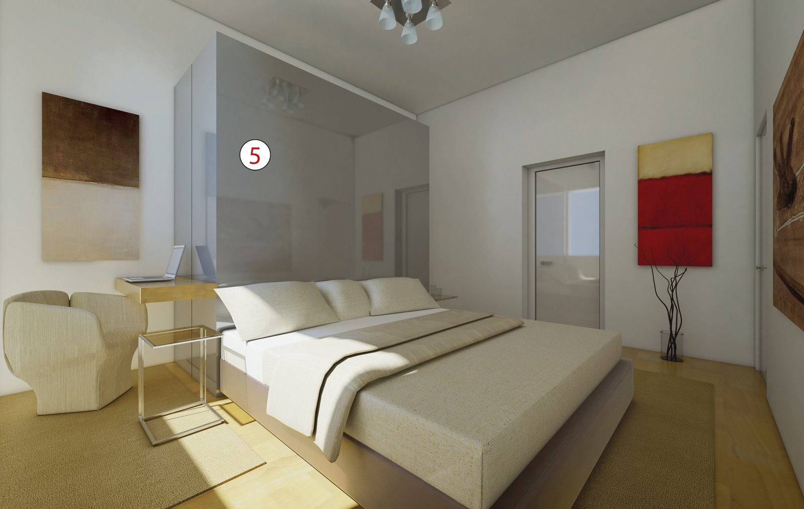 Camera da letto in cartongesso: cartongesso e controsoffitti ...