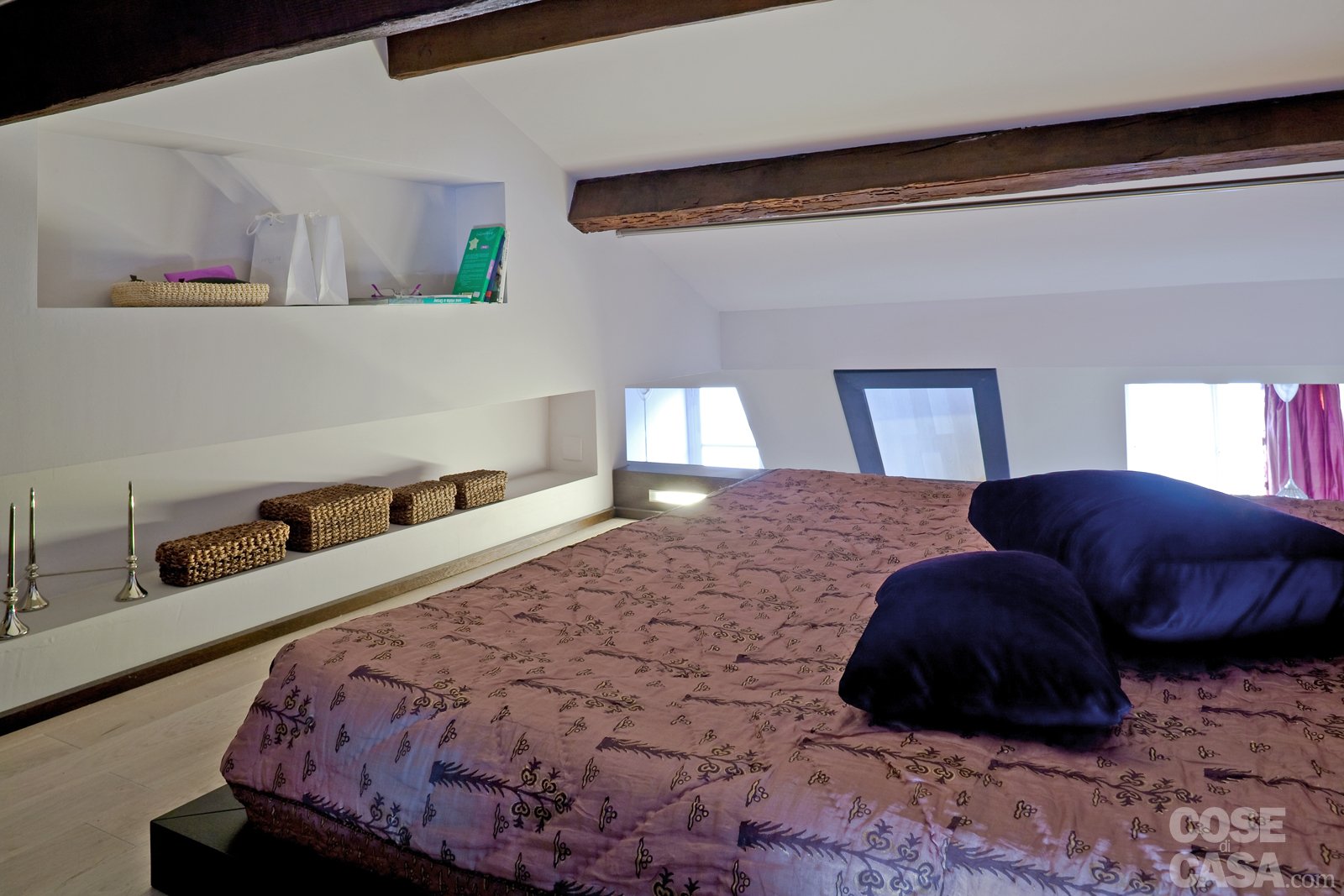 Pareti dietro il letto in cartongesso: parete camera da letto in ...