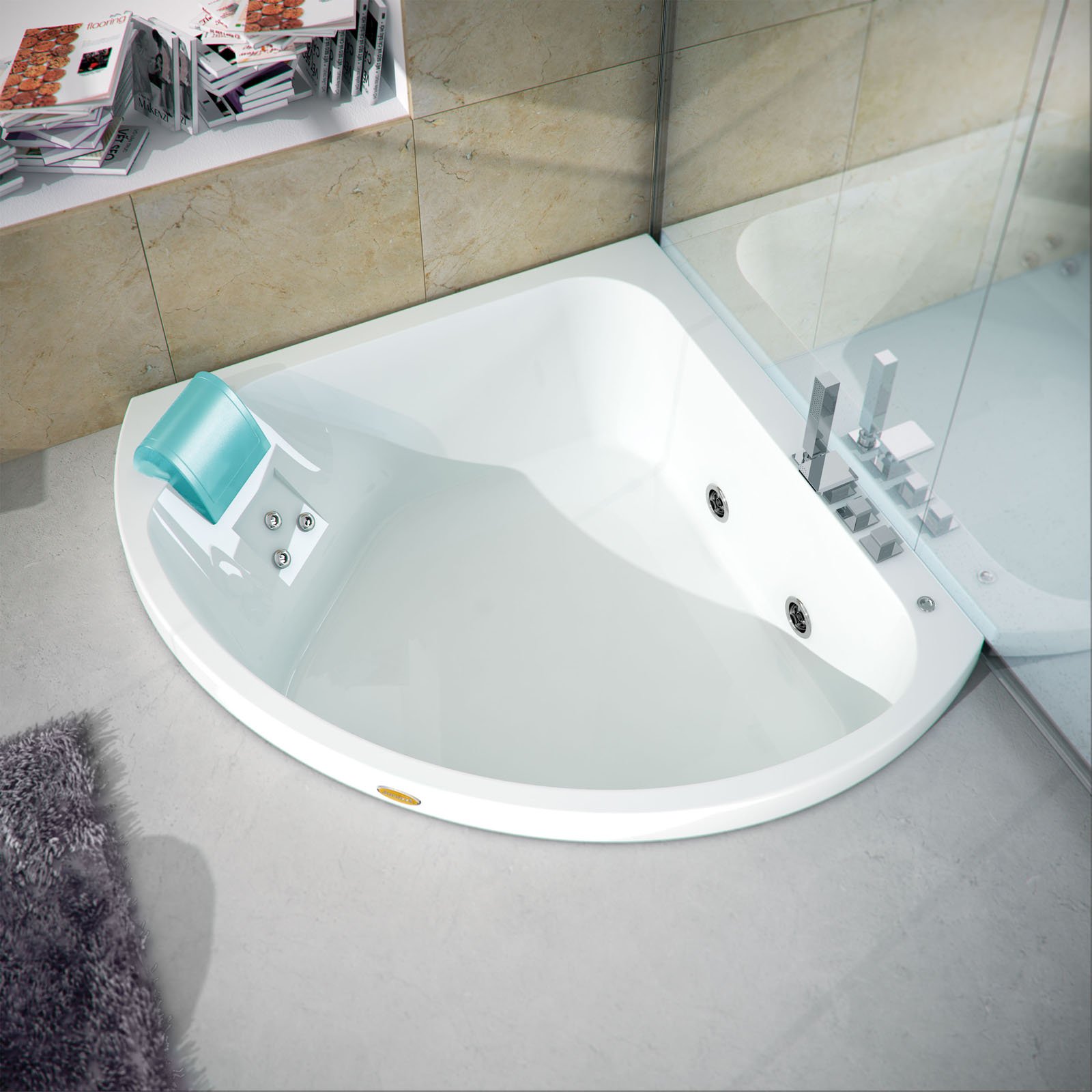Vasche da bagno piccole: vasche da bagno ? design garantito ... Jacuzzi sharp extra prezzo