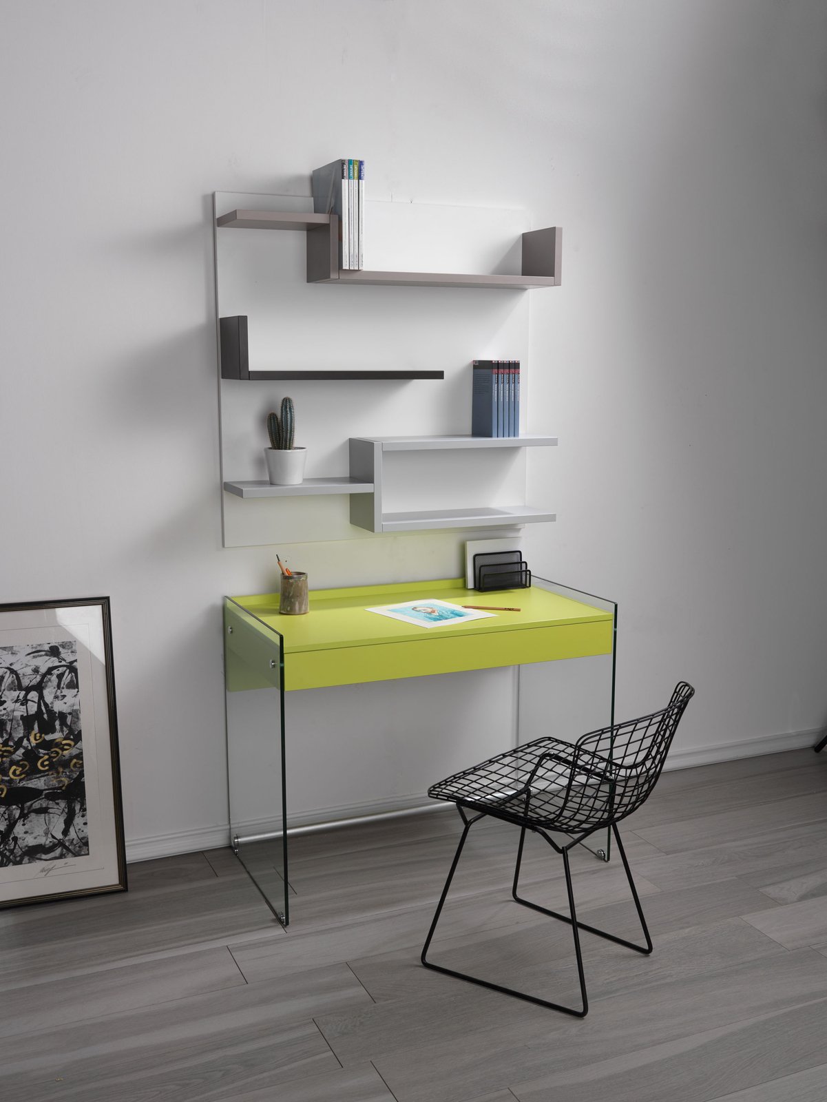 Home office. l'ufficio in casa cose di casa Scrivanie moderne per studio