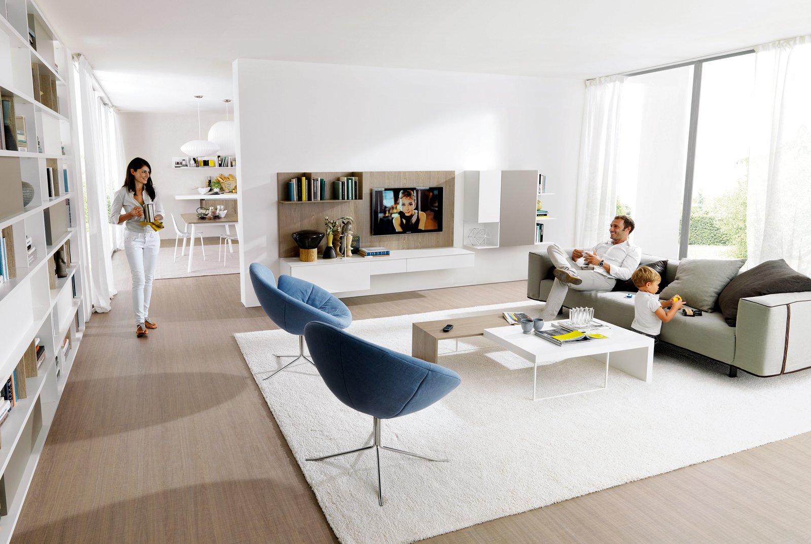 Soluzioni per la casa: il soggiorno sembra più grande cose di casa