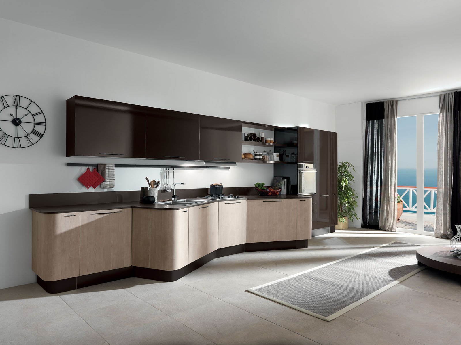 Aran: 5 cucine per sfruttare lo spazio in modi differenti cose ... Cucine