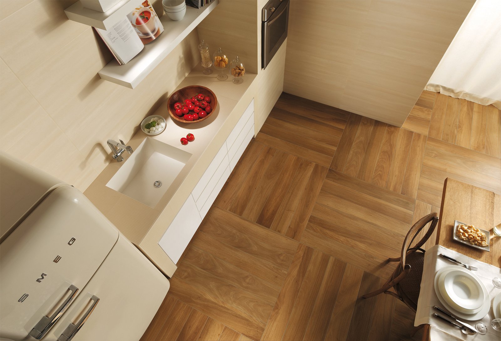 Piastrelle per il pavimento della cucina cose di casa Pavimento decorazione Ceramica