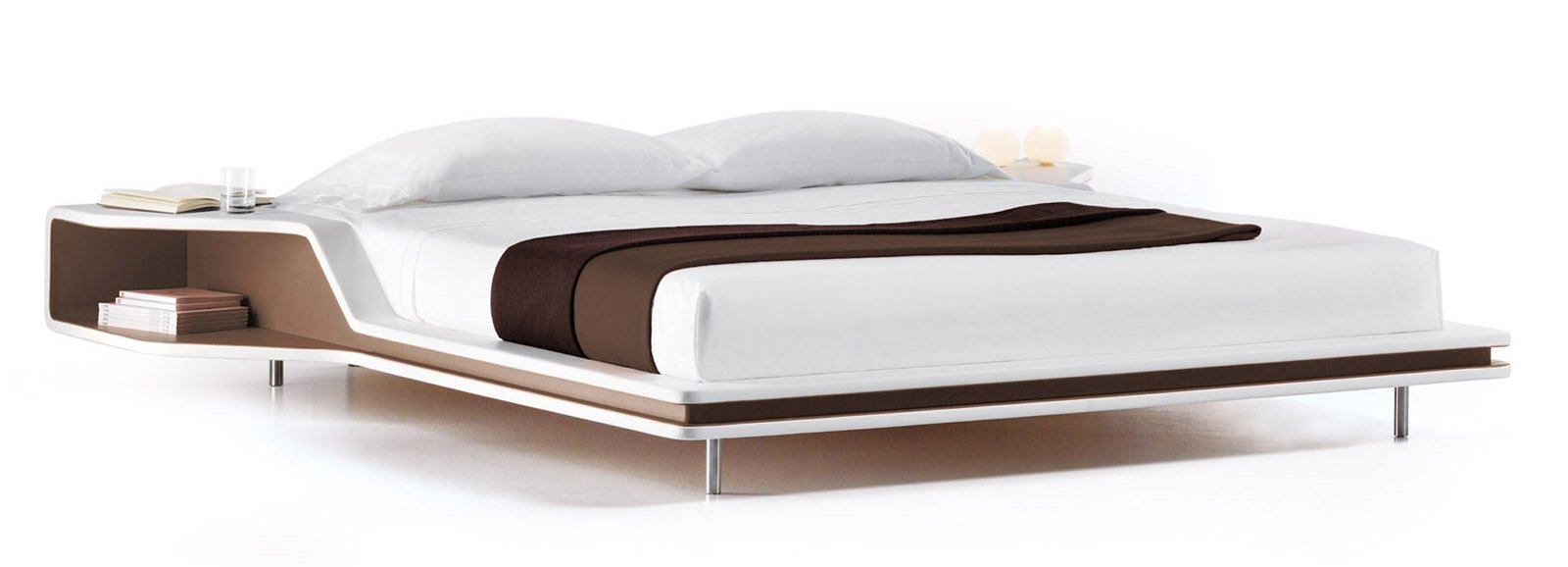 Letto con finitura legno o laccato? cose di casa Comodini moderni di design