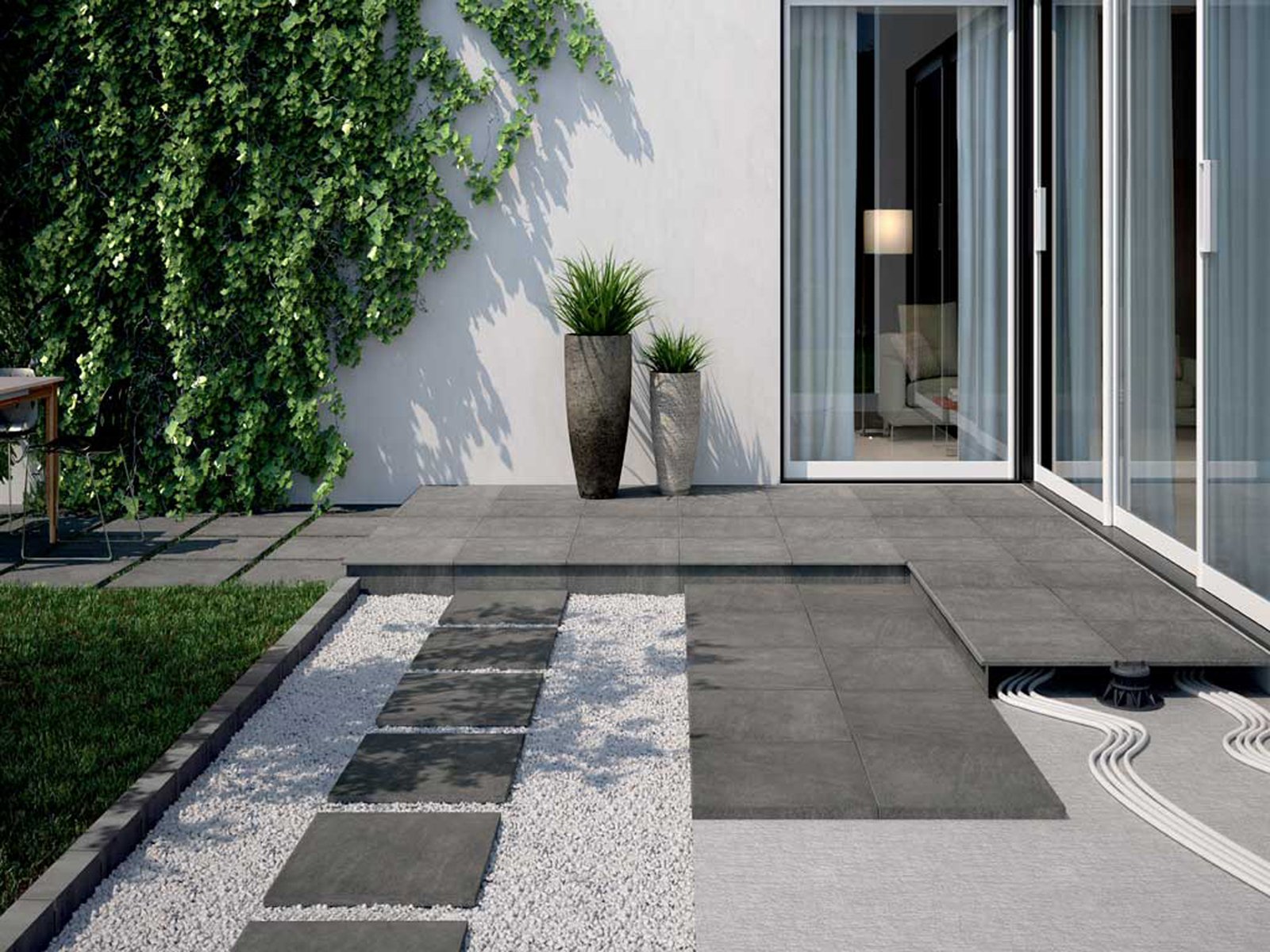 Piastrelle per esterni, che materiale scegliere cose di casa Ispirazioni Giardino Scale