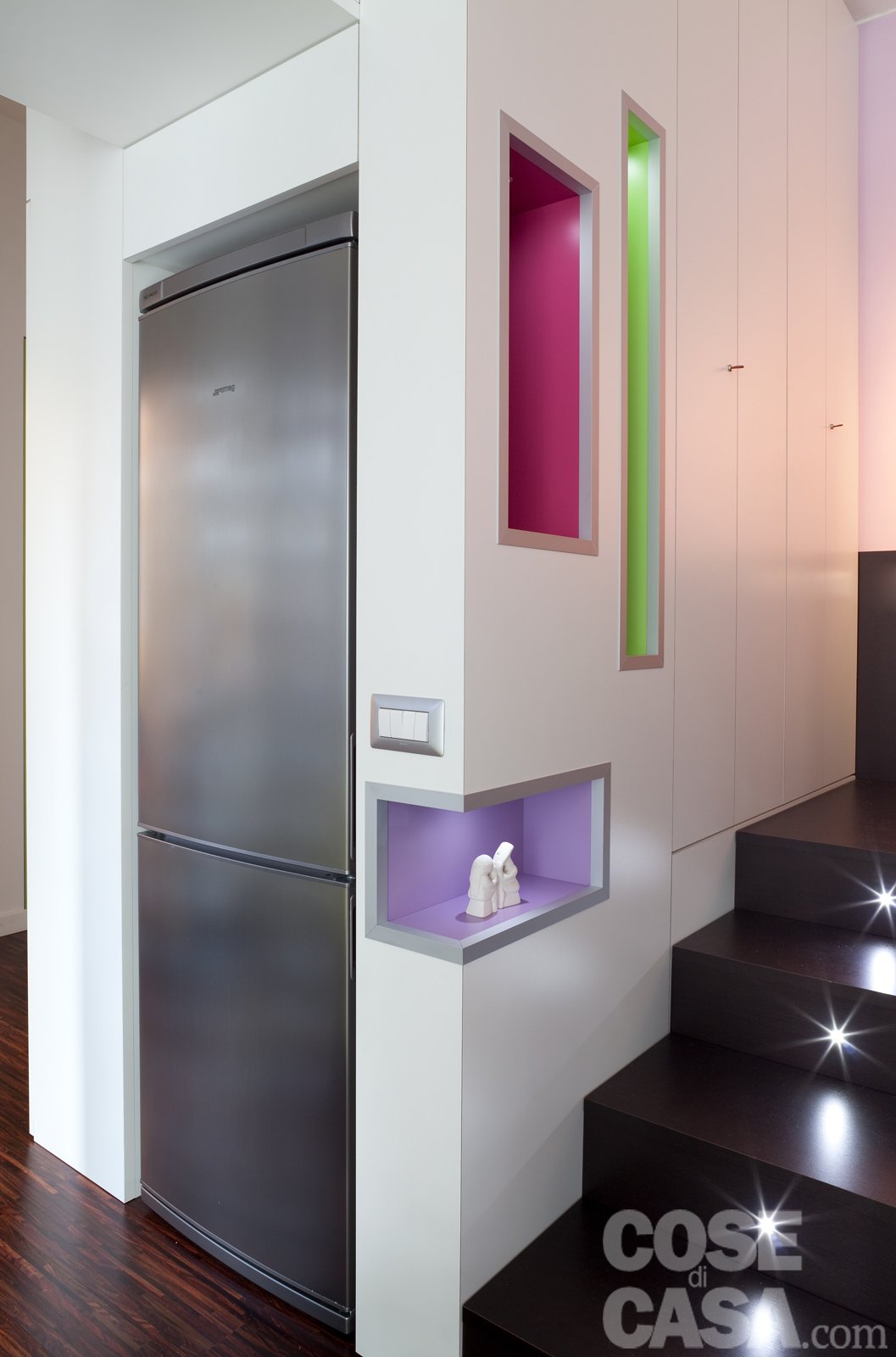 Una casa di 40 mq: monolocale con cucina separata cose di casa