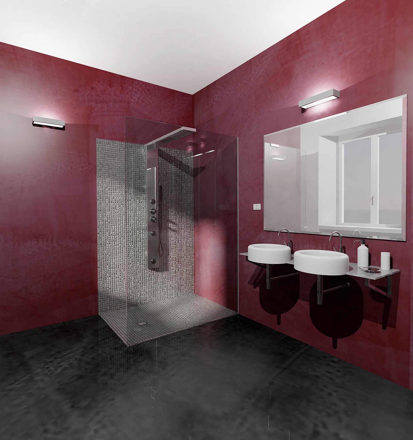 Piastrelle bagno con mosaico : piastrelle bagno con mosaico ...