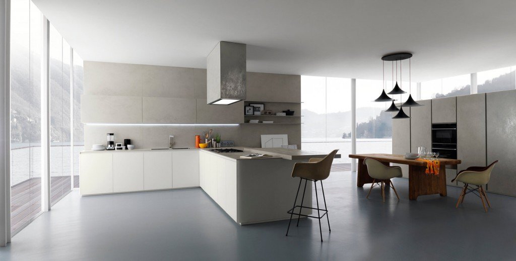 Parete cucina lavabile: colori pareti per la cucina. kitchen foto ... Murales pareti cucina