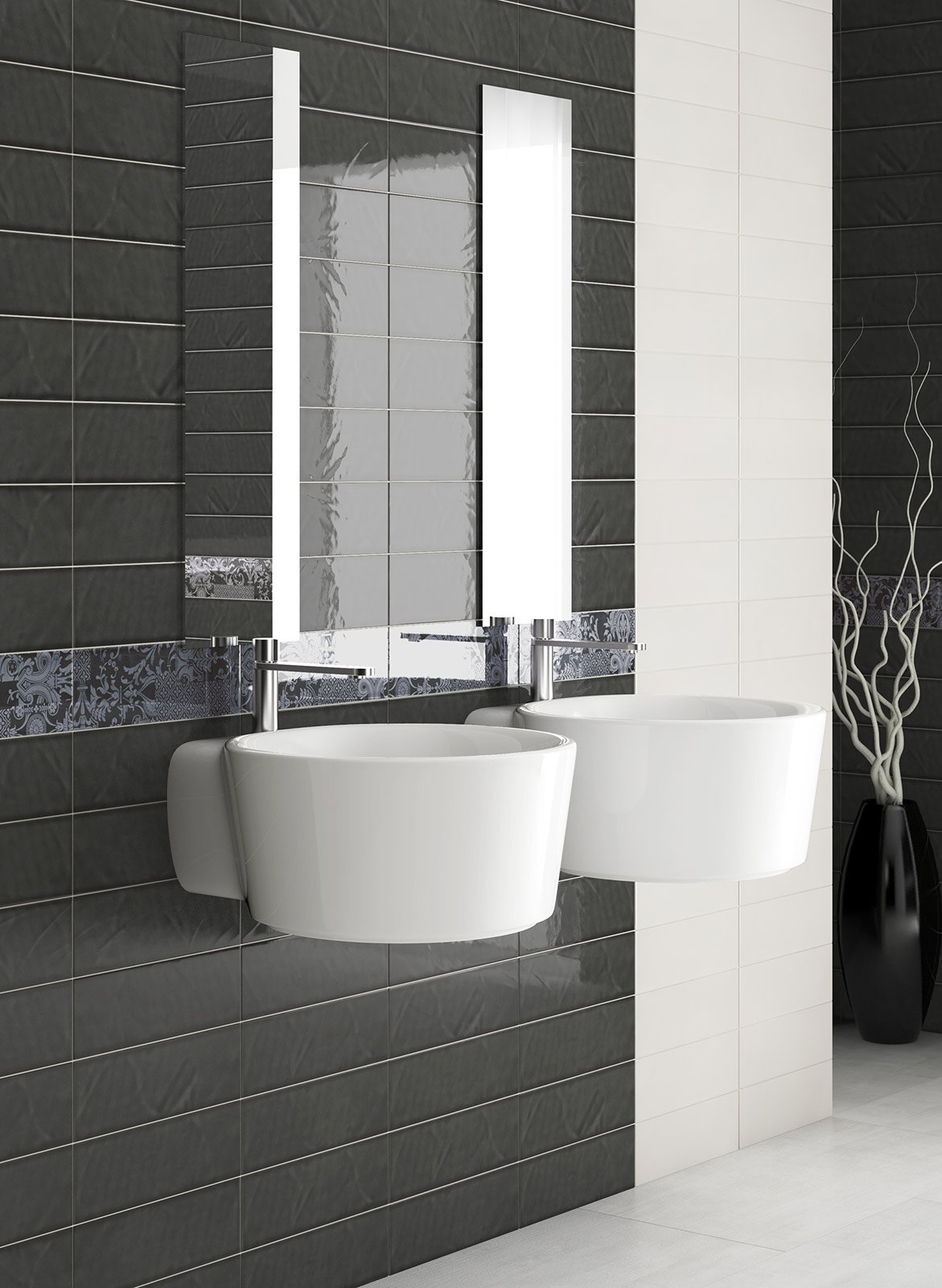 Piastrelle bagno mosaico doccia : piastrelle bagno beige mosaico ...