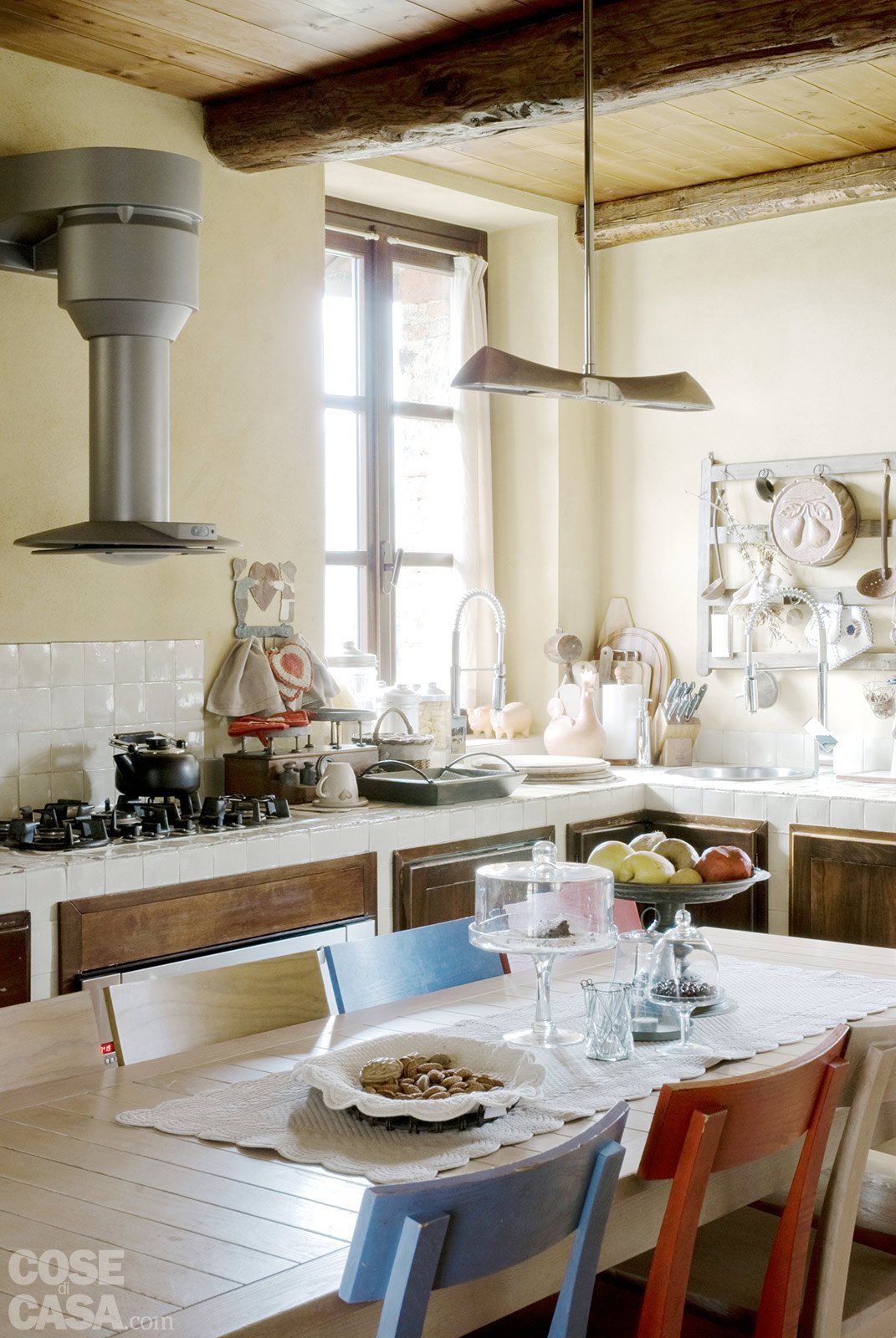 Una casa rimessa a nuovo conservando cose di casa Cucina boffi usata
