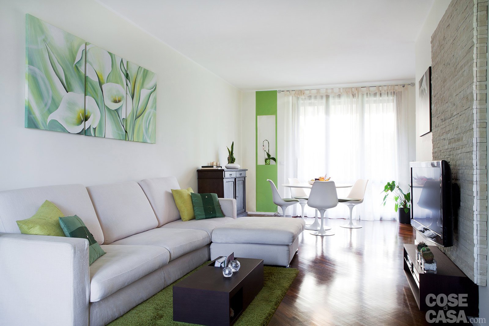 Soggiorno con due lampadari – pasionwe