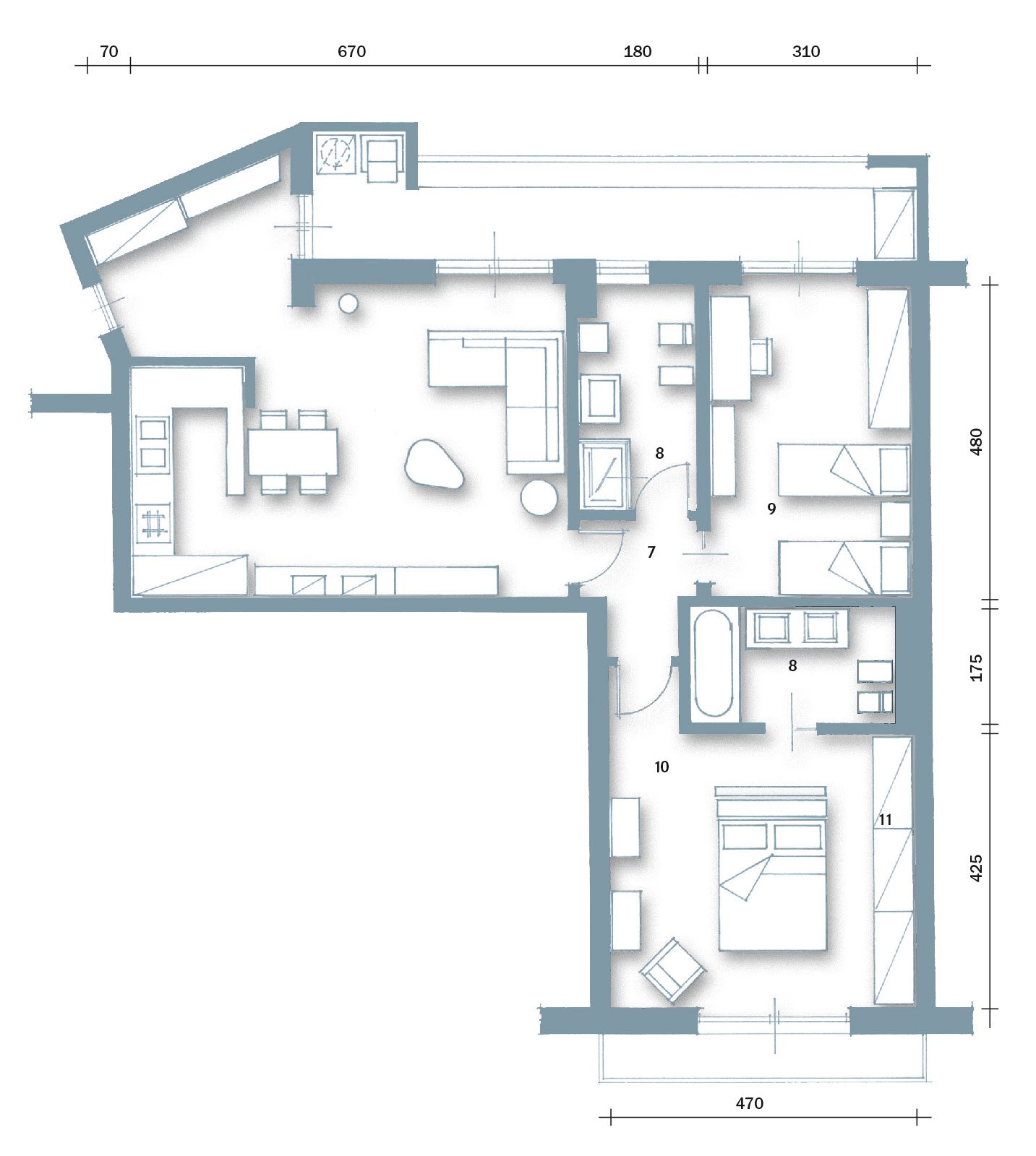Creare piantina casa online. elegant pianta della stanza with ... Creare piantina casa online