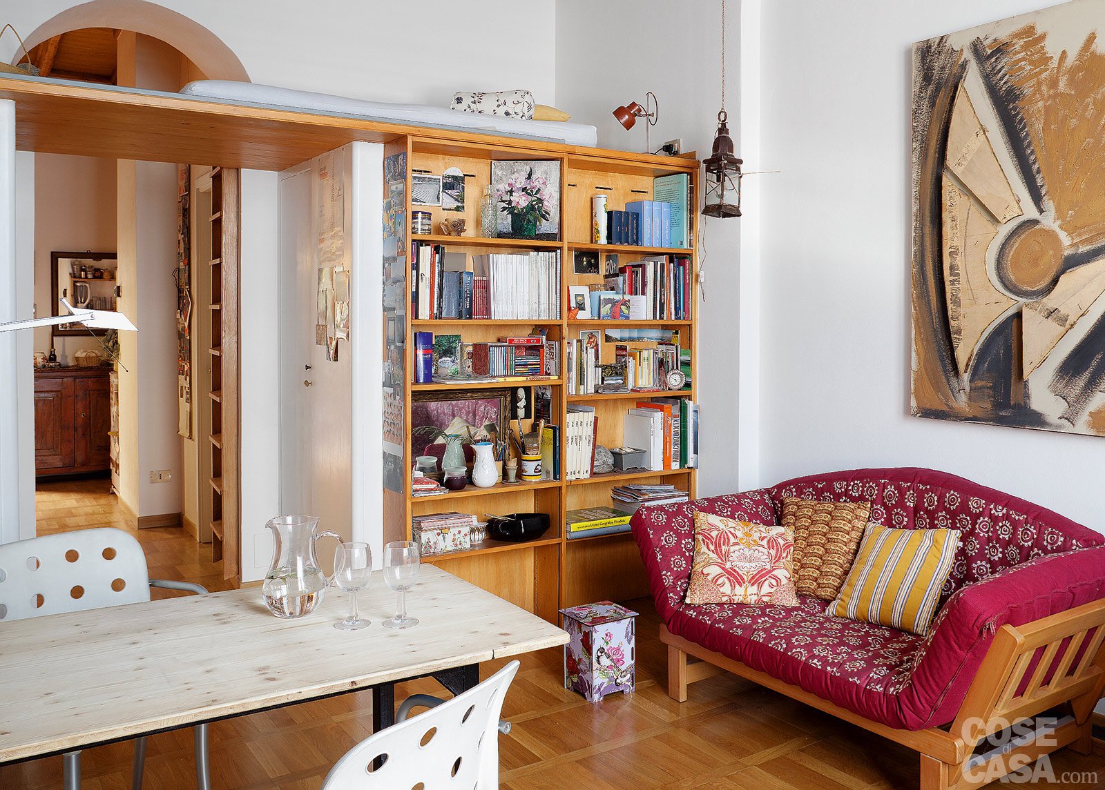 Bilocale di 40 mq, una casa fai da te cose di casa