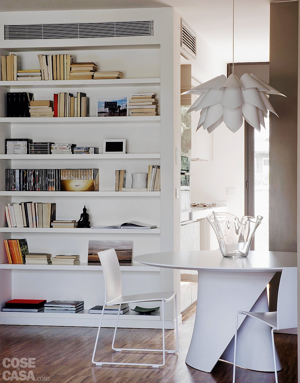 Una casa alla ricerca della luce cose di casa Scaletta scorrevole per libreria