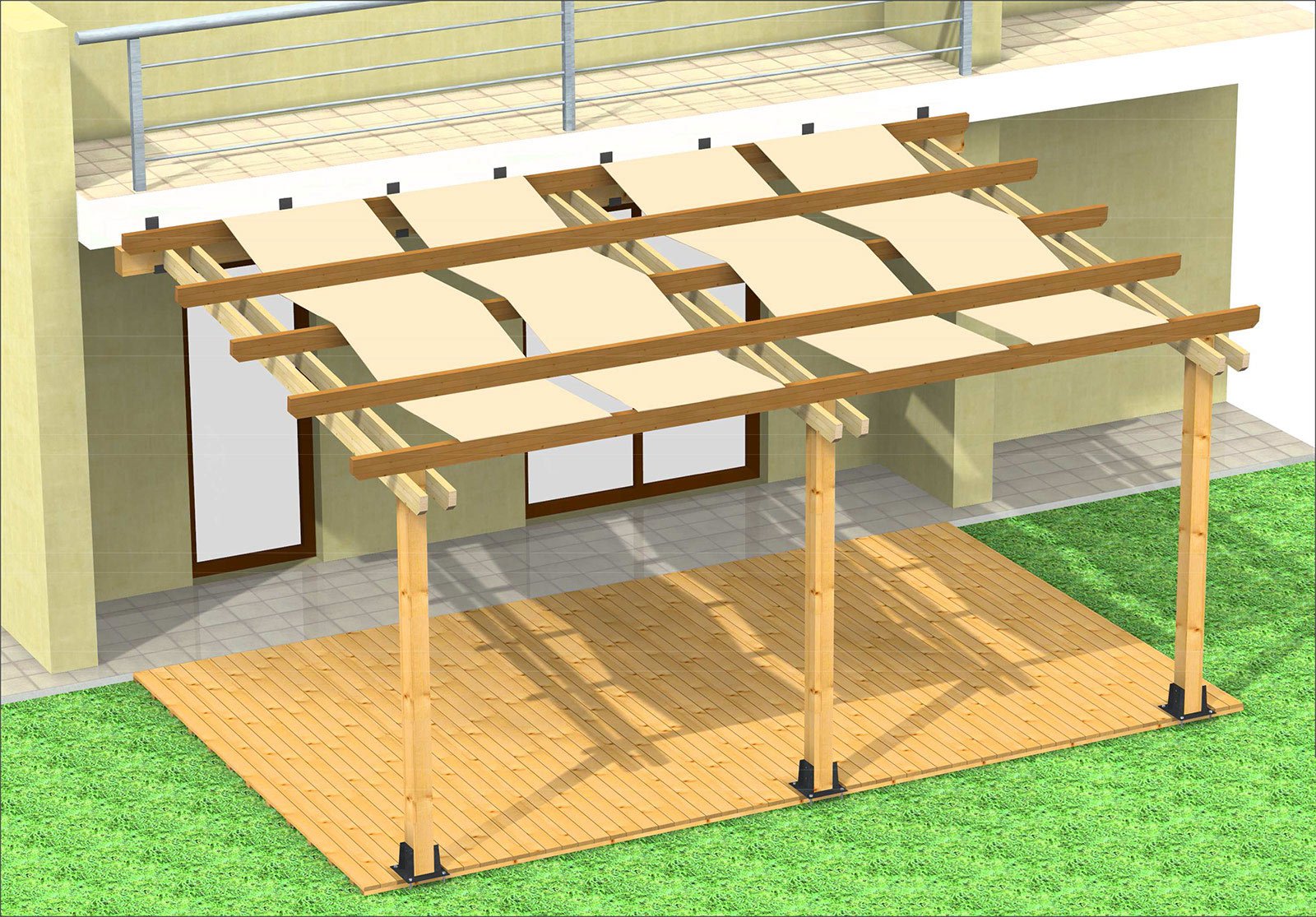 Casa con giardino disegno: edil garden casette in legno da ... Giardino disegno Laghetto