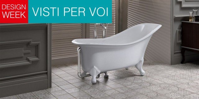 Design week 2014. la vasca da bagno esce dall'anonimato cose di casa Prezzo di vasca da bagno incassata nel pavimento