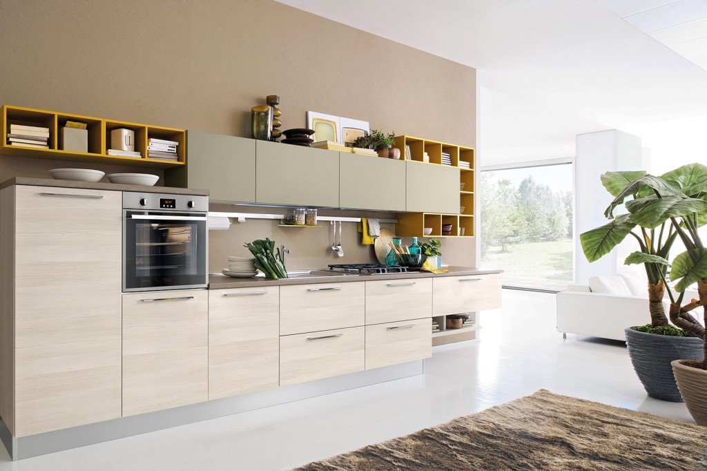 Cucine moderne in legno massello – triseb Cucine moderne febal in legno massell