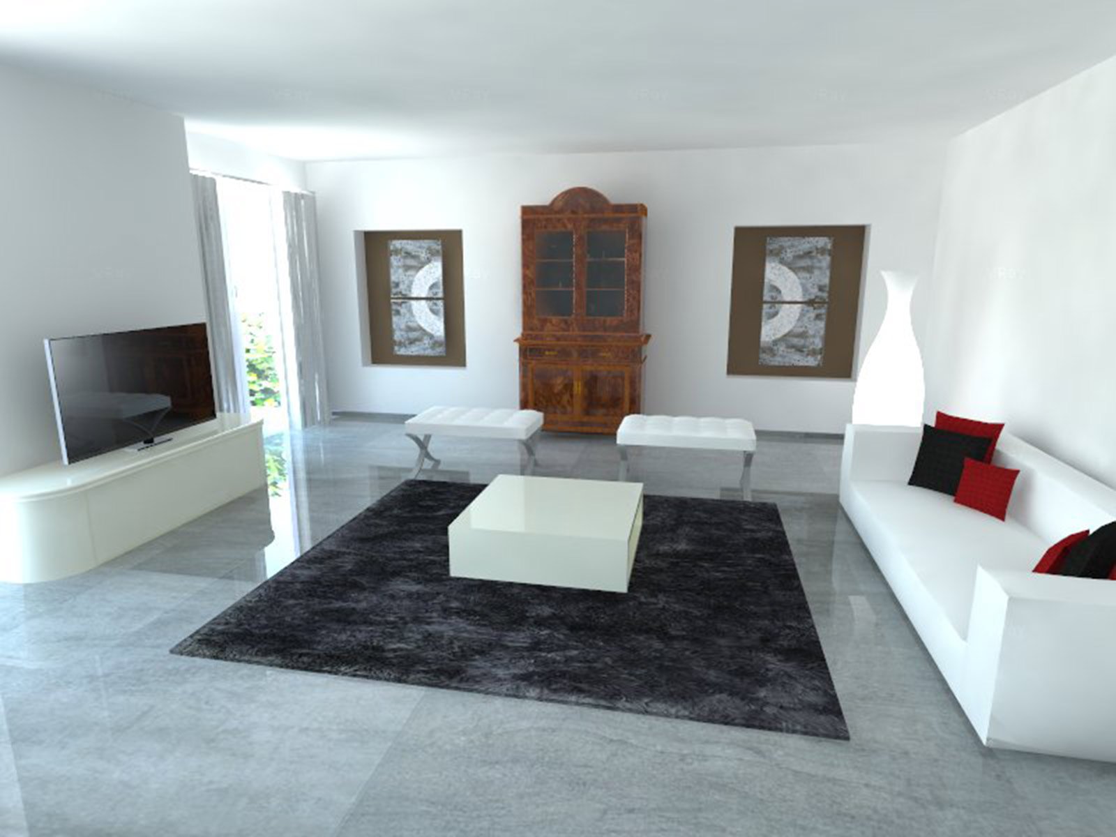 Credenze soggiorno moderne: credenze moderne dark room e ... Armadi rustici anticati