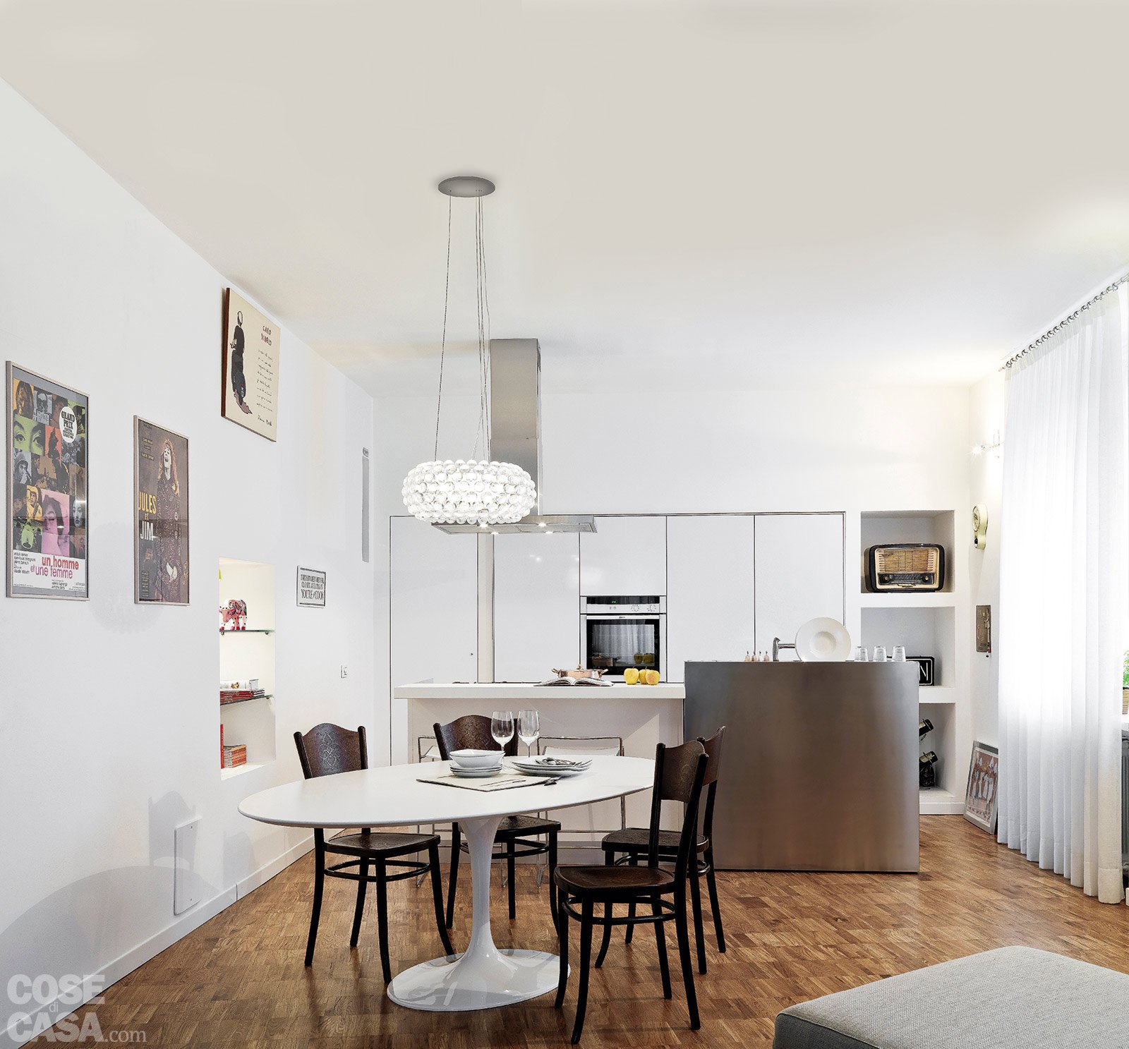 74 mq moltiplicati e ottimizzati cose di casa Loft 40 mq