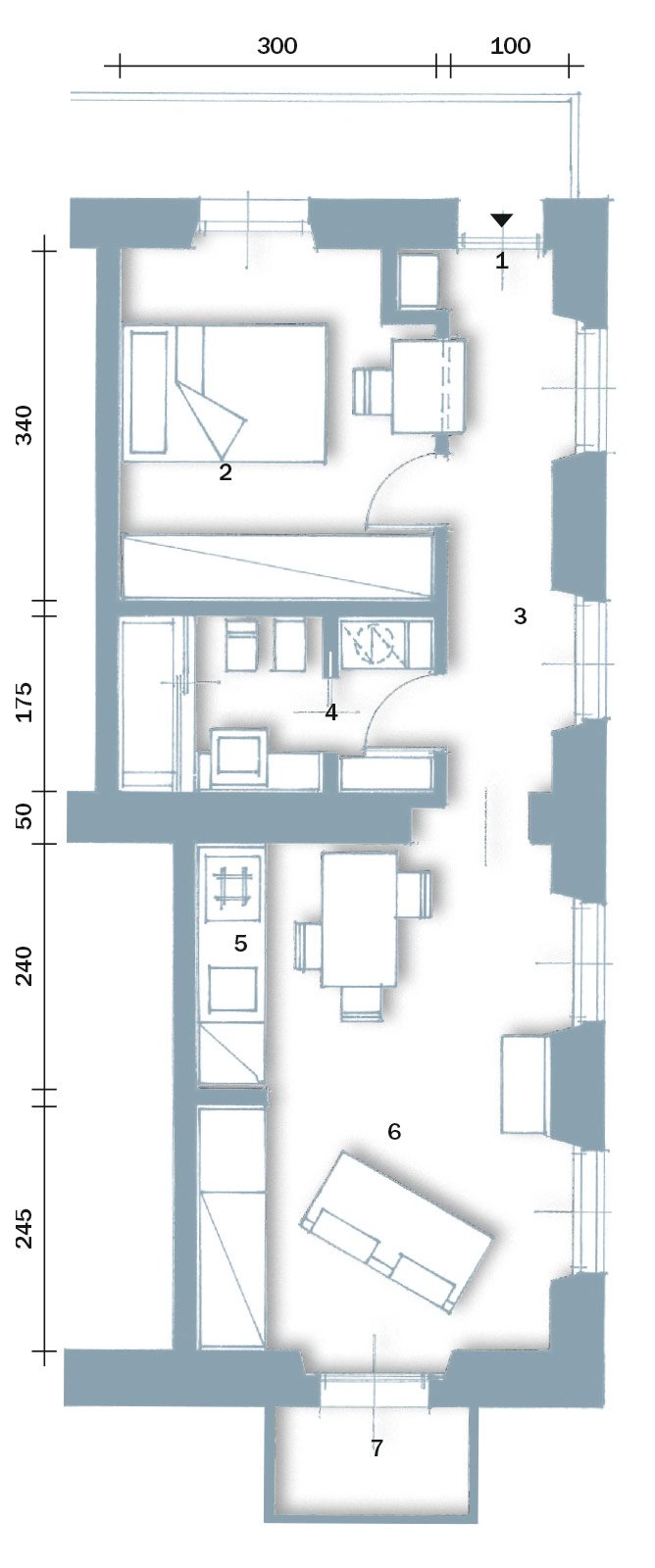 Pianta casa 70 mq design per la casa killeri.net Pianta casa 70 mq