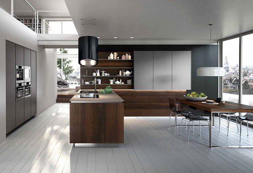 Cucine open space con penisola cose di casa Lampade per penisole