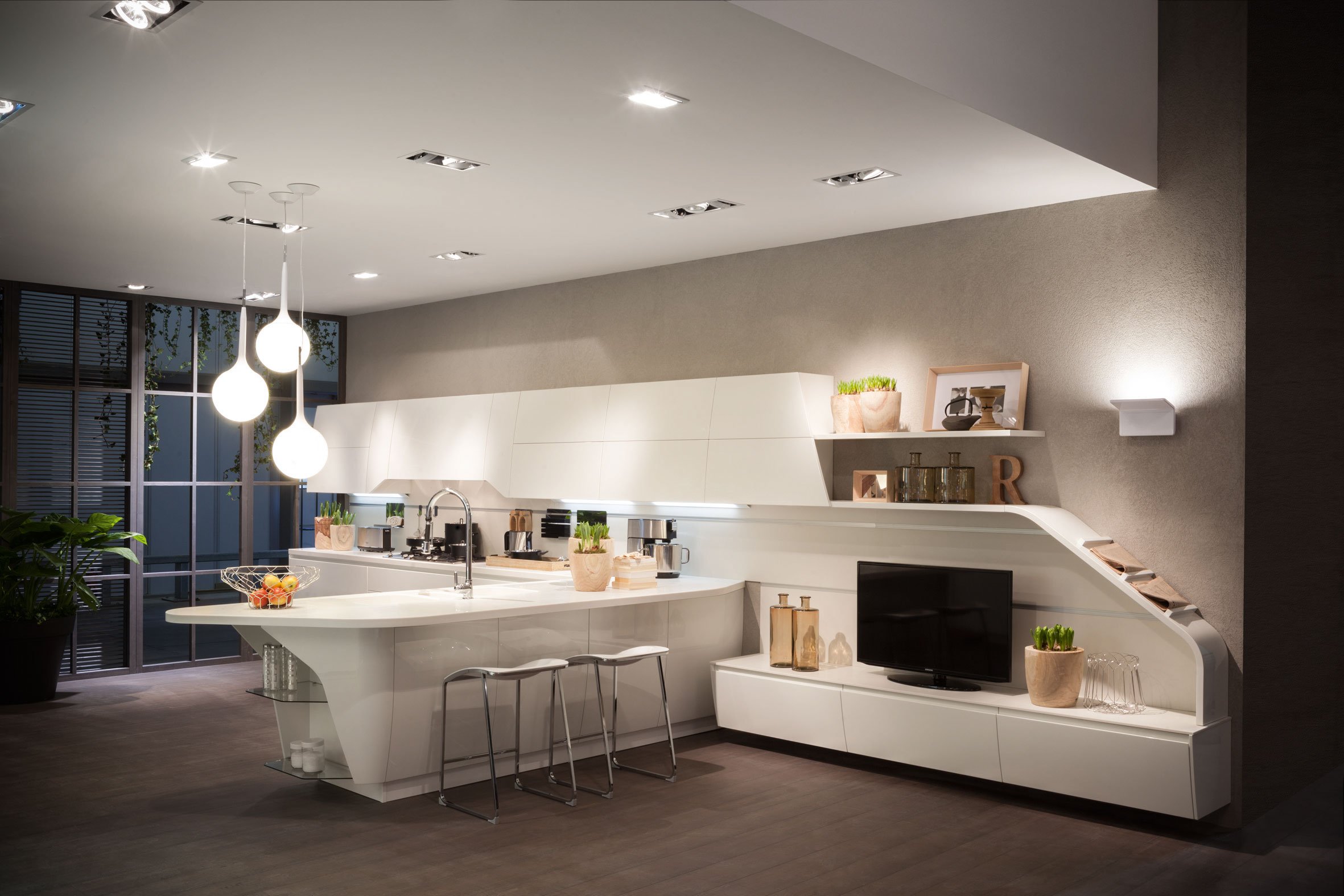 Cucina e soggiorno: un unico ambiente cose di casa