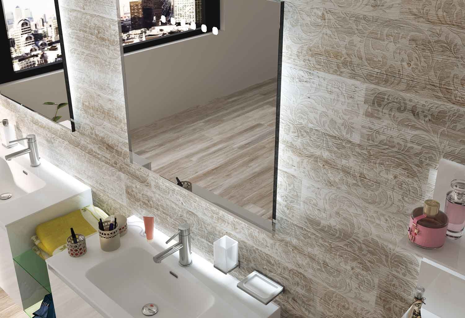 Piastrelle bagno effetto pietra: piastrella da bagno / a muro in ... Rivestimento in gesso effetto pietra