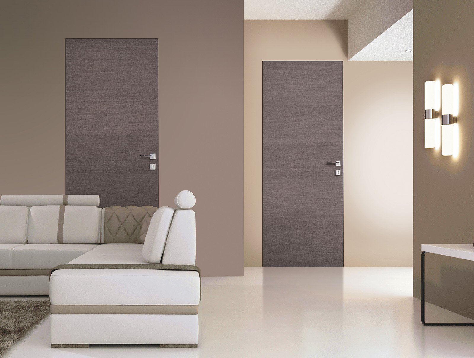 Porte a filo muro: design essenziale o finitura décor cose di casa