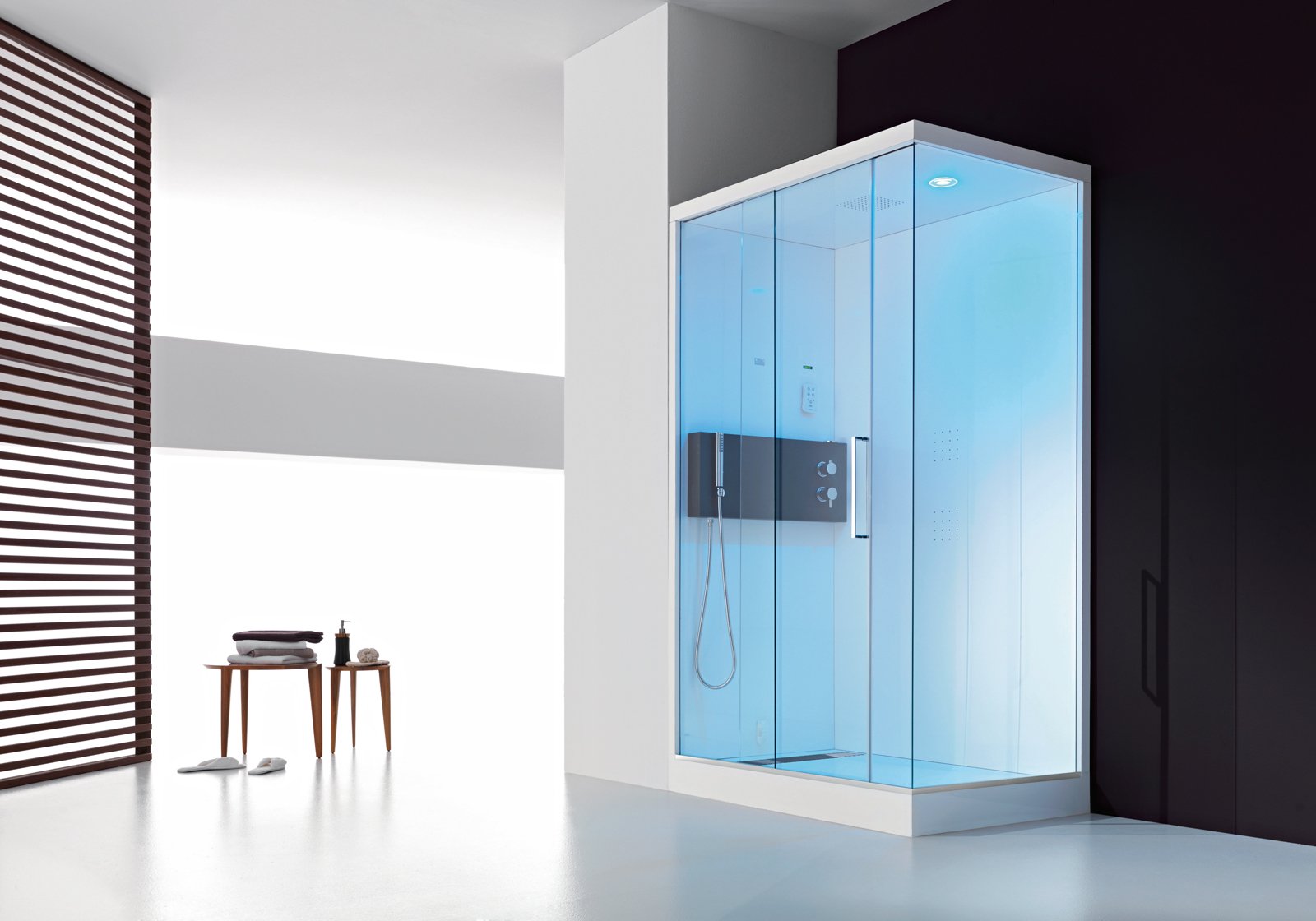 Bagno con doccia idromassaggio – pasionwe Vasca cabinata idromassaggio