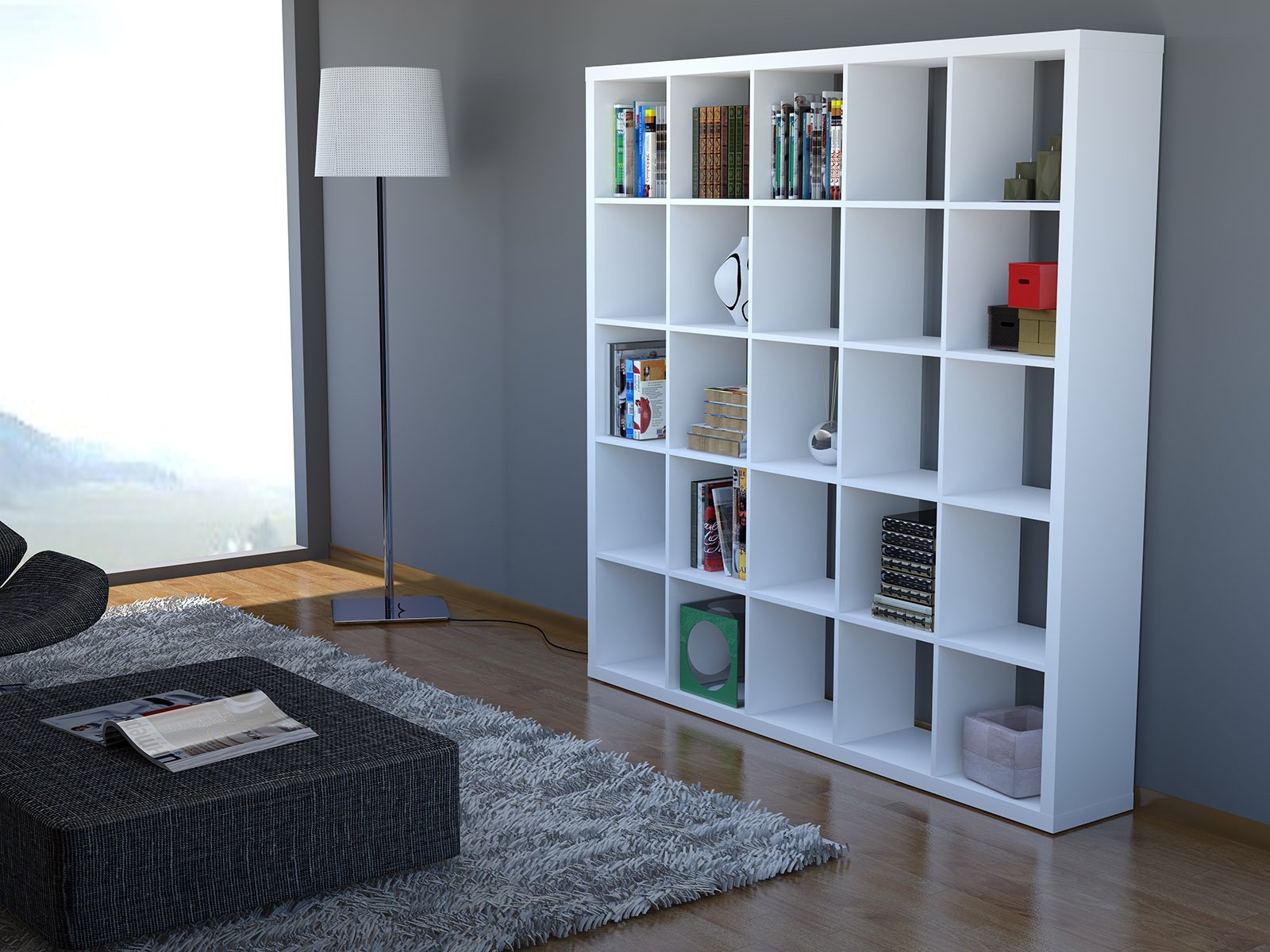 Librerie componibili: i mobili più "importanti" del soggiorno ...