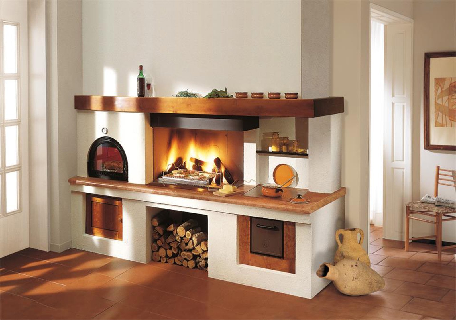 La cucina di una volta: per cuocere e riscaldare come con i ...