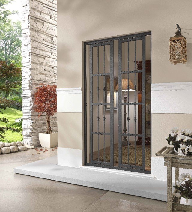 Sicurezza in casa con le inferriate alle finestre cose di casa Come costruire telaio e porta in ferro battuto