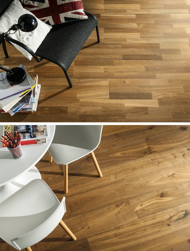 Il parquet prefinito a tre strati Contatto di Woodco Alpen Parkett è disponibile in numerose essenze e formati nelle linee Passo a Due, Tracce e Infinito. È ideale per la posa flottante grazie al sistema di aggancio brevettato Uniclic. www.woodco.it Il parquet prefinito a tre strati Contatto di Woodco Alpen Parkett è disponibile in numerose essenze e formati nelle linee Passo a Due, Tracce e Infinito. È ideale per la posa flottante grazie al sistema di aggancio brevettato Uniclic. www.woodco.it
