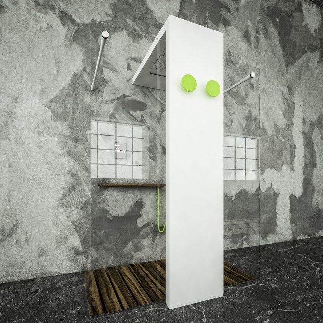 Monolite Light di Brandoni è un elemento-totem che riunisce il comfort del calore al benessere dell’acqua, combinando termoarredo, doccia e cromoterapia grazie a un soffione integrato di acciaio inox (misure 30 x 40 cm) dotato di 4 faretti led RGB regolabili mediante un display da 8 pollici HD. Prezzo su richiesta. www.brandoni.com Monolite Light di Brandoni è un elemento-totem che riunisce il comfort del calore al benessere dell’acqua, combinando termoarredo, doccia e cromoterapia grazie a un soffione integrato di acciaio inox (misure 30 x 40 cm) dotato di 4 faretti led RGB regolabili mediante un display da 8 pollici HD. Prezzo su richiesta. www.brandoni.com