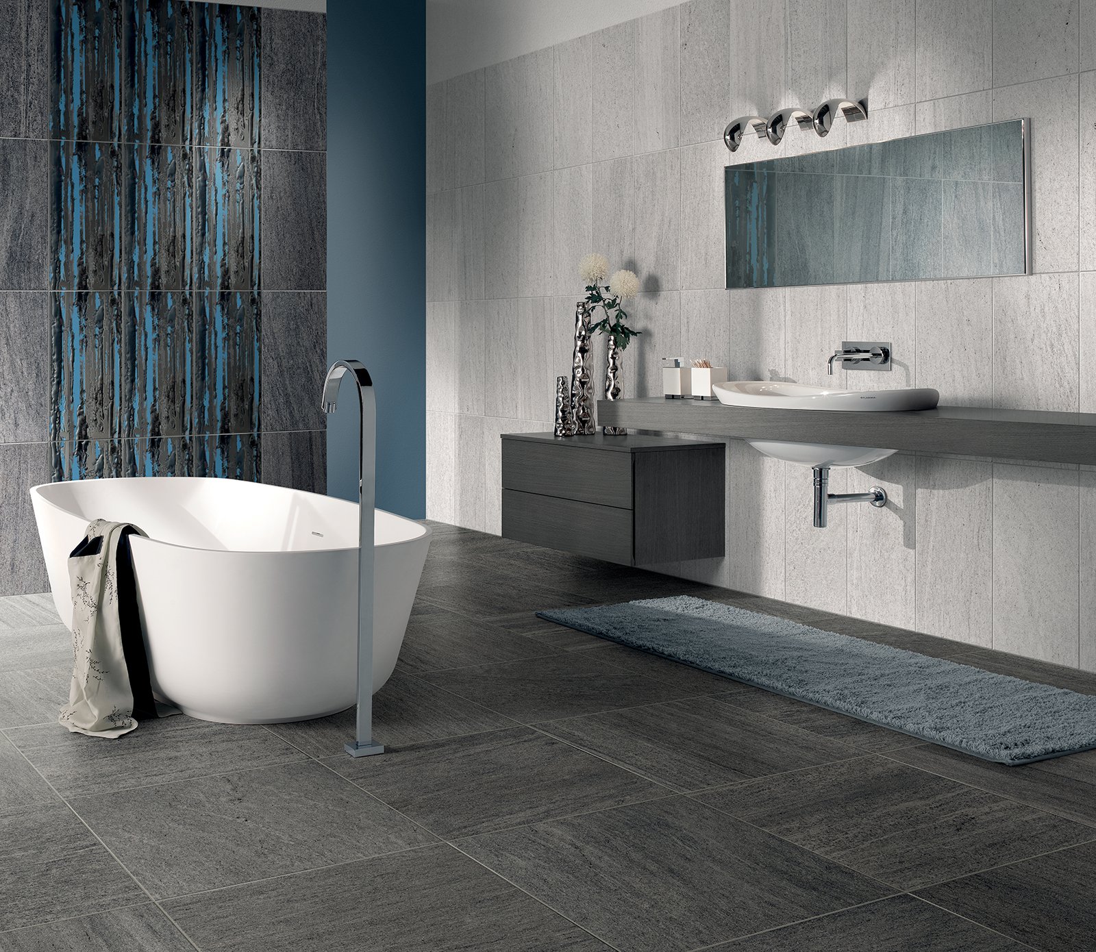 Pavimenti per il bagno. dal travertino al gres cose di casa Ps poltrona