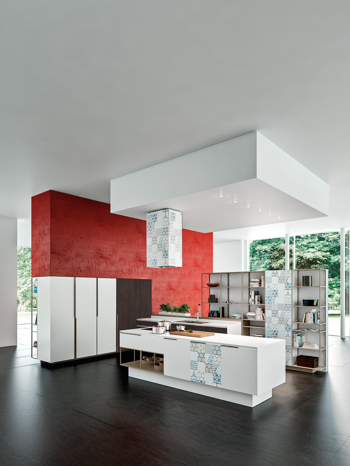 Cucine decorate per un ambiente originale e vivace cose di casa