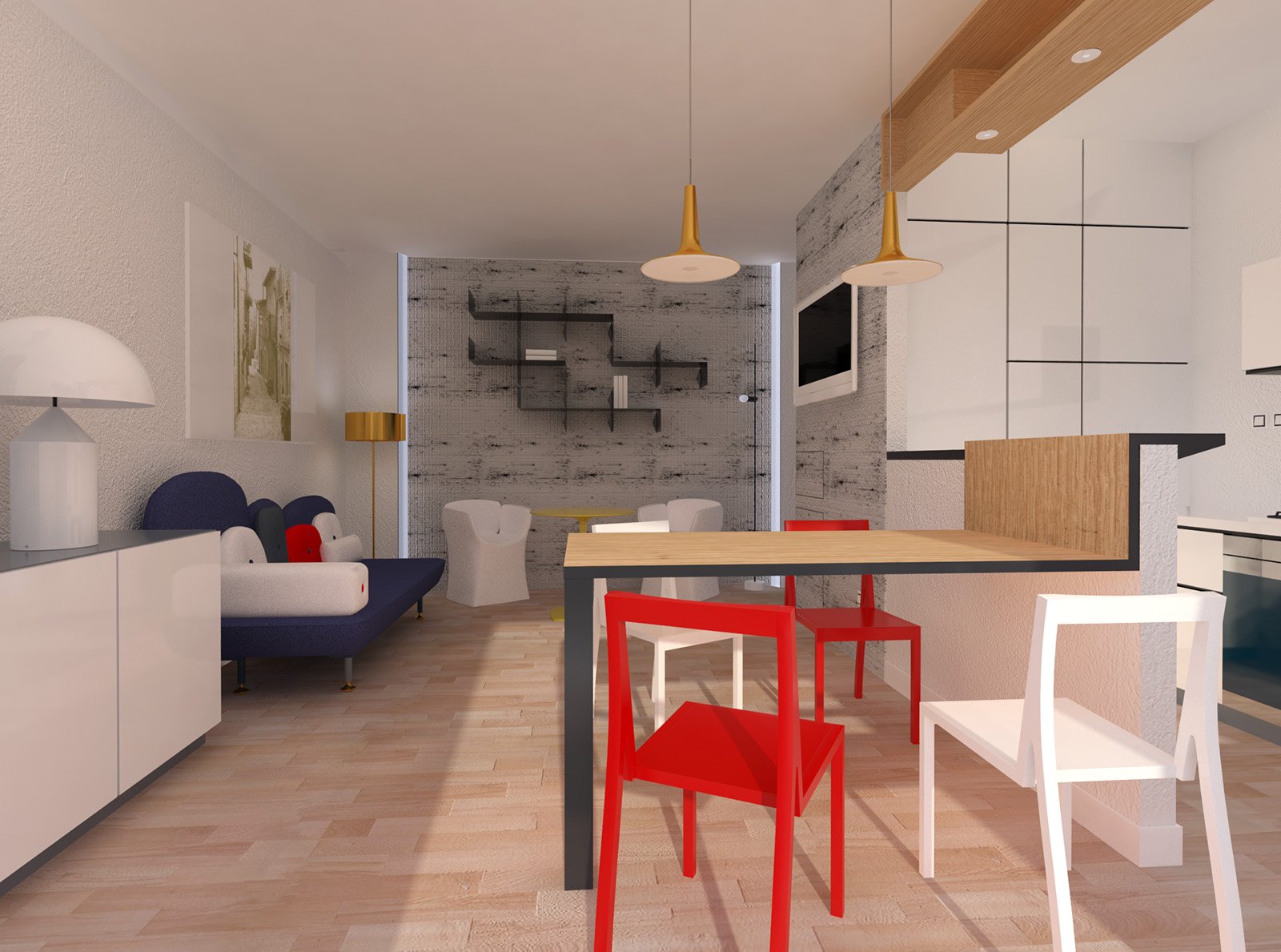 Arredare il soggiorno zona pranzo con cucina a vista cose di casa Cucina pranzo