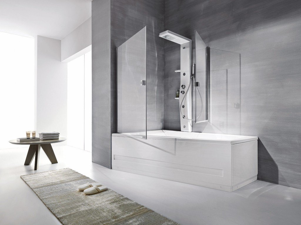Doccia parete vetro: vetrocemento (foto 16/26) design mag ...