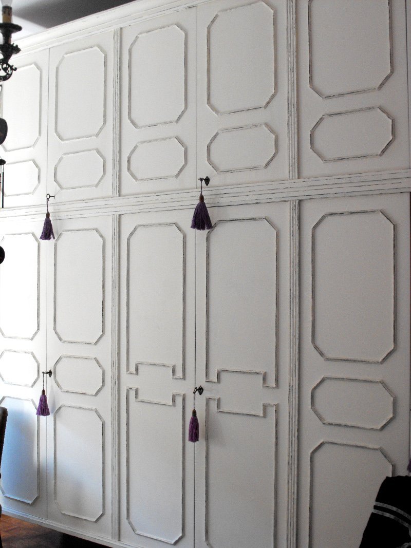 Restyling: trasformare un vecchio armadio in un arredo shabby chic ...