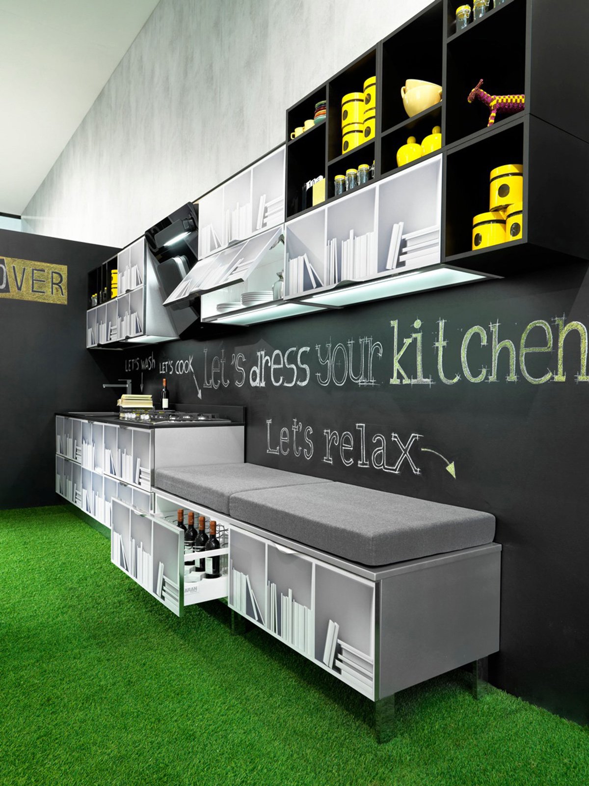 Cucina: contenere di più con tanti pensili o pensili grandi cose ... Antine x cucina