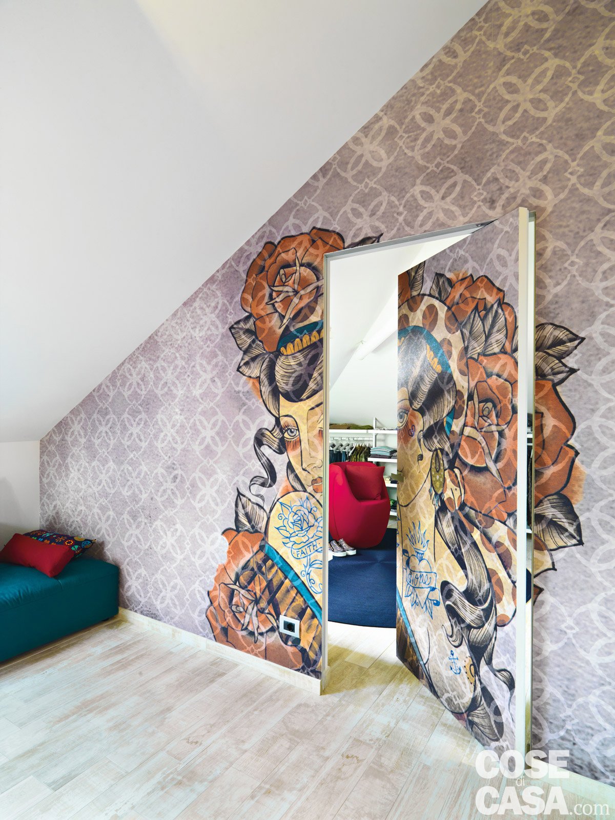 Trilocale di 96 mq: recupero creativo per la mansarda cose di casa