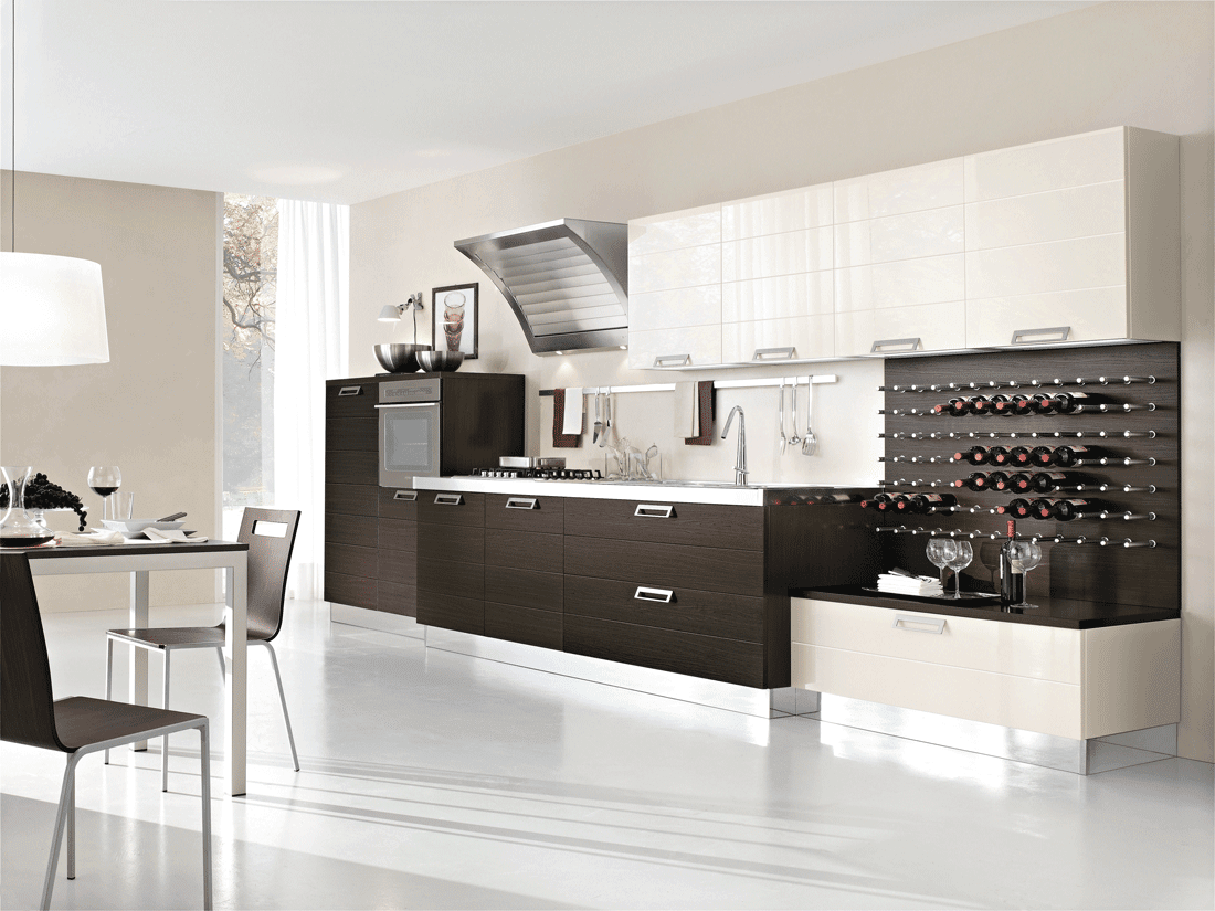 Cucine con cappa grande. moderne e classiche cose di casa