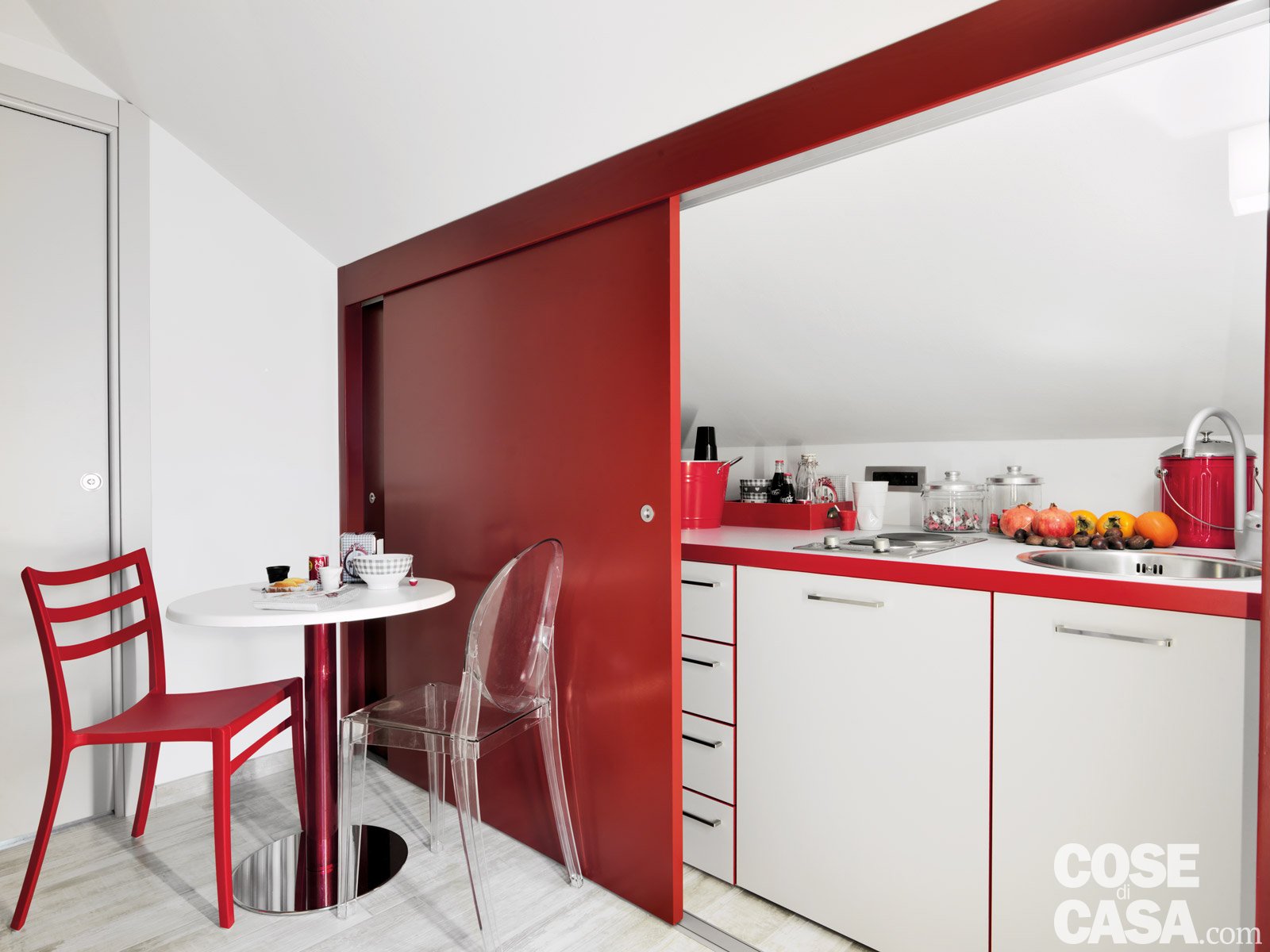 Parete cucina rossa ~ canlic for .