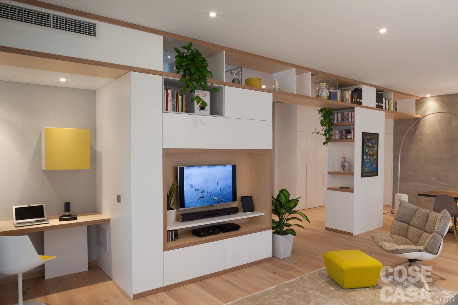 Maxi trilocale: design e ispirazioni scandinave per la casa di 125 ...